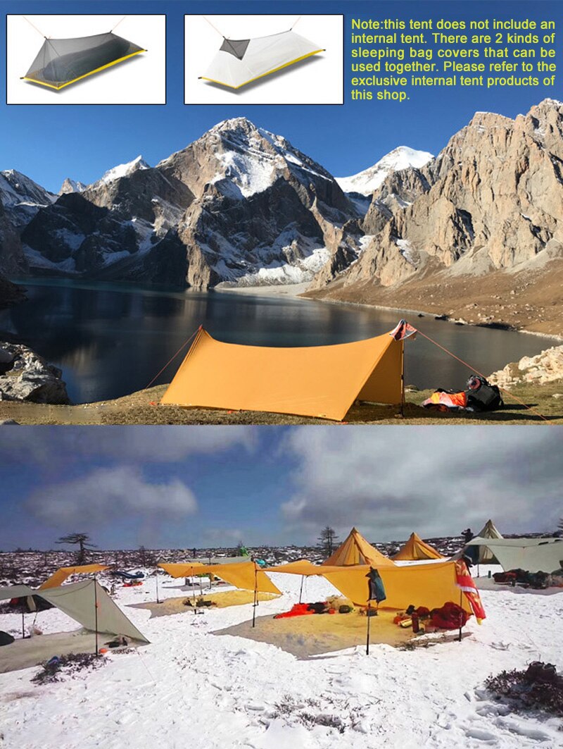 Cheap Goat Tents Widesea Camping Ultralight Tent Winter Fishing Tarp Shelter Beach Gazebo Tourist Awning Tenda Roof Top EventsTravel  Sleeping Tents 